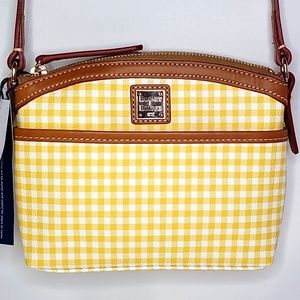 💰NWT! DOONEY & BOURKE ▪︎ GINGHAM DOMED CROSSBODY